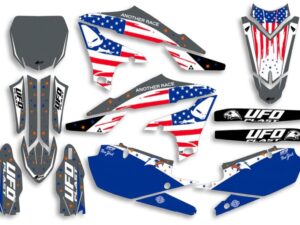 UFO Graphic Kit YZ 250F 2019- /450 2018- Patriot Grey
