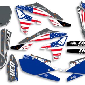 UFO Graphic Kit YZ 250F 2019- /450 2018- Patriot Grey