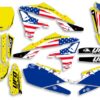 UFO Graphic Kit YZ 250F 2019- /450 2018- Patriot Neon Yellow