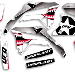 UFO Graphic Kit CRF250R 2022-,CRF450R 2021-  Thunder White