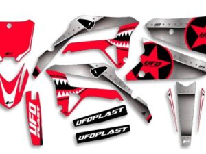 UFO Graphic Kit CRF250R 2022-,CRF450R 2021-  Thunder Red