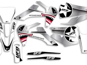 UFO Graphic Kit TC/FC 125/450 2019- Thunder White
