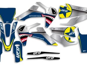 UFO Graphic Kit TC/FC 125/450 2019- Thunder Blue