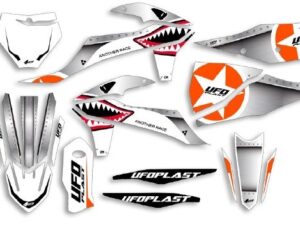 UFO Graphic Kit SX/SX-F 125/450 2019- Thunder White