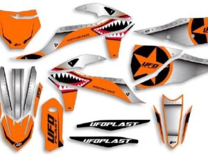 UFO Graphic Kit SX/SX-F 125/450 2019- Thunder Neon Orange