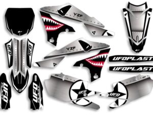 UFO Graphic Kit YZ 250F 2019- /450 2018- Thunder Black