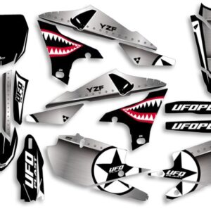 UFO Graphic Kit YZ 250F 2019- /450 2018- Thunder Black