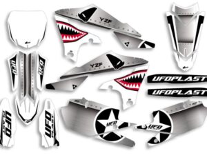 UFO Graphic Kit YZ 250F 2019- /450 2018- Thunder White