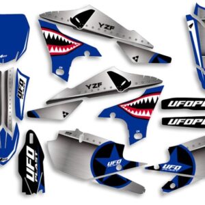 UFO Graphic Kit YZ 250F 2019- /450 2018- Thunder Blue