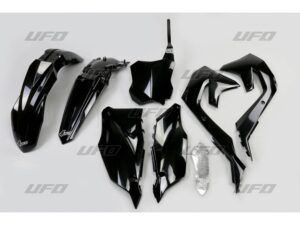 UFO Muovisarja 5-osainen Musta 001 KX250F 2021- ,KXF450 2019-