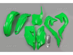 UFO Plastic kit Green Fluo KX250F 2021- ,KXF450 2019-