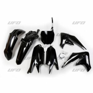 UFO Muovisarja 5-osainen Musta 001 YZ250F 19-, YZ450F 18-