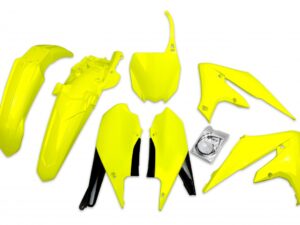 UFO Muovisarja 5-osainen Fluo Yellow DFLU YZ250F 19-, YZ450F 18-