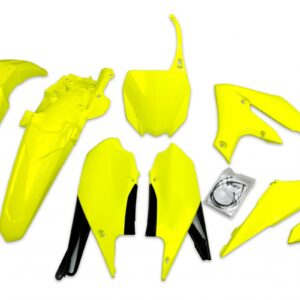 UFO Muovisarja 5-osainen Fluo Yellow DFLU YZ250F 19-, YZ450F 18-