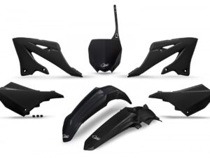 UFO Muovisarja 5-osainen Musta 001 YZ125/250 2022-