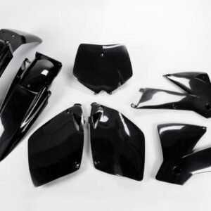 UFO Muovisarja 5-osainen Musta KTM SX125-520 2T/4T 01-02