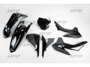 UFO Muovisarja 5-osainen Musta KTM SX/SXF125-525 13-15