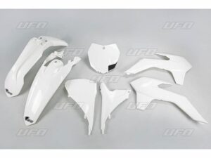 UFO Muovisarja 5-osainen Valkoinen 047 KTM SX/SXF125-525 13-15