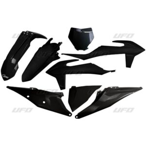 UFO Muovisarja 5-osainen Musta 001 KTM SX/SXF125-450 19-