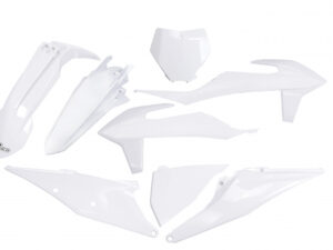 UFO Muovisarja 5-osainen Valkoinen 047 KTM SX/SXF125-450 19-