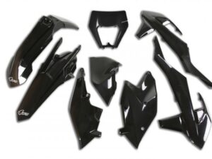 UFO Muovisarja 6-osainen Musta 001 KTM EXC/EXC-F 125-500 17-19