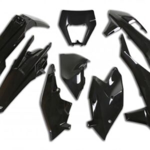 UFO Muovisarja 6-osainen Musta 001 KTM EXC/EXC-F 125-500 17-19