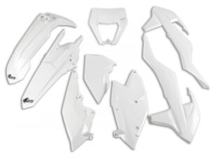 UFO Muovisarja 6-osainen  Valkoinen 047 KTM EXC/EXC-F 125-450 17-19
