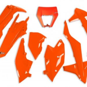 UFO Muovisarja 6-osainen Fluo Orange KTM EXC/EXC-F 125-450 17-19