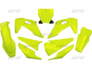 UFO Muovisarja 5-osainen Fluo Yellow HVA TC/FC 125-450 19-