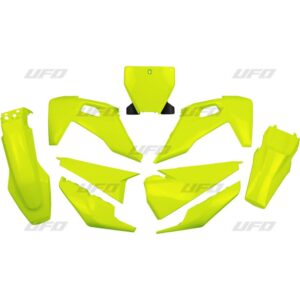 UFO Muovisarja 5-osainen Fluo Yellow HVA TC/FC 125-450 19-