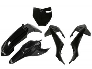 UFO Muovisarja 5-osainen GasGas MC65 2021- Musta 001