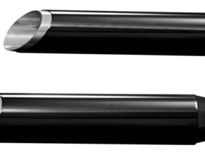 Mufflers Slash cut Black