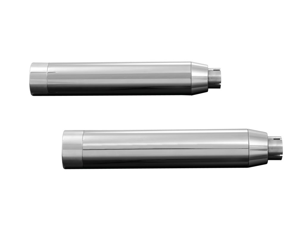 Muffler straight cut Chrome