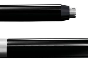 Muffler straight cut Black