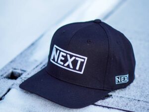 NEXT Original Snapback Lippis Musta/Valkoinen