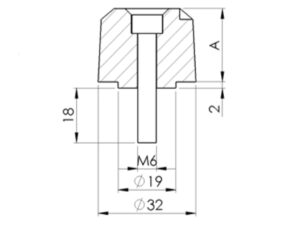 Puig Bar Ends Aluminium Triumph C/Black