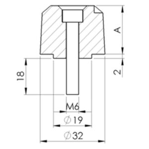 Puig Bar Ends Aluminium Triumph C/Black