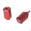 Puig Bar End Aluminum Honda C/Red