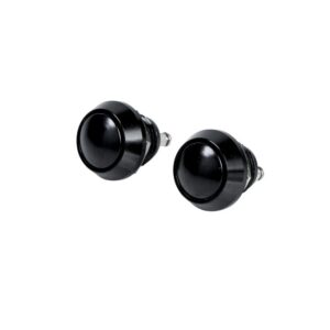 Push Button, Aluminum Black