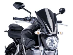 Puig Screen New Gen Touring Yamaha Mt07 14'-17' C/Black