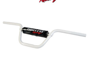 Timeless Ohjaustanko, PitBike, Valkoinen, Alumiini, l. 750mm k. 185mm