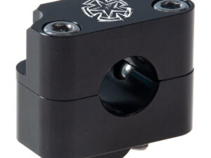 Timeless Ohjaustangon kiinnikepari/korotuspala, 22mm, +22mm, Musta