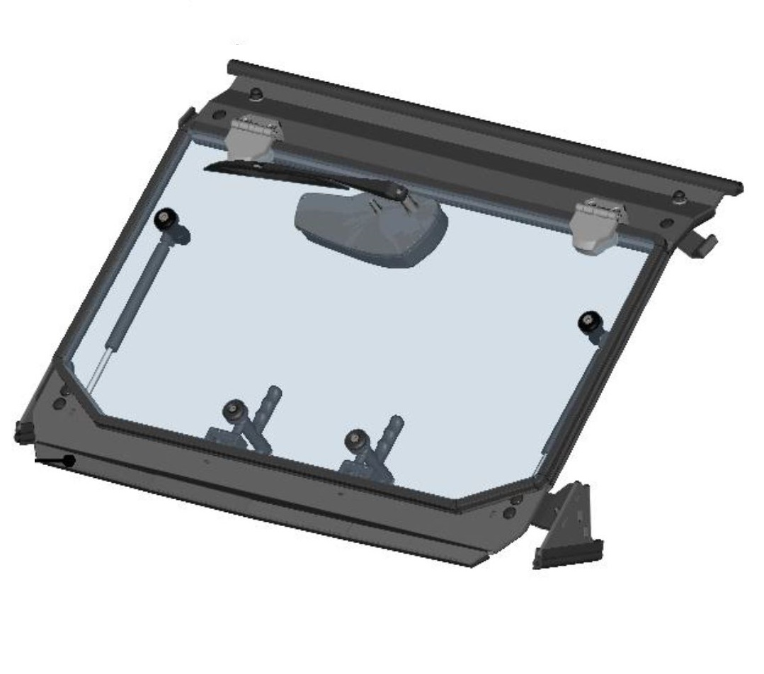 DFK Etupaneeli täydellinen Can-Am Maverick Trail