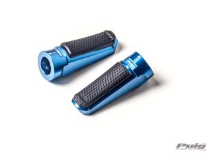 Puig Footpegs Racing+Rubber Rig/Left C/Blue