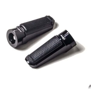 Puig Rear Sets Racing+Rubber Right/Left C/Black