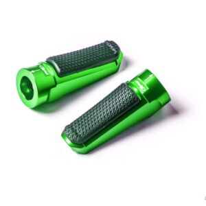 Puig Footpegs Racing+Rubber Rig/Left C/Green