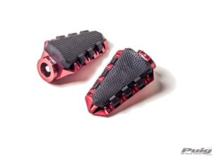 Puig Footrests Hi-Tech Trail Right/Left C/Red