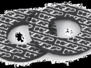 Hiertymäsuoja WRP Musta, WRP logga