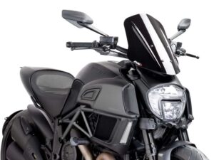Puig Screen New Generation Touring Diavel 14'-18' C/Bla