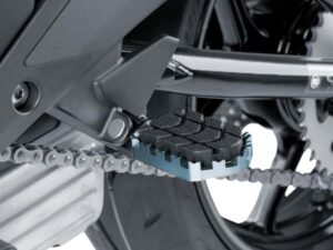 Puig Footpegs Hi-Tech Enduro Rig/Left C/Silver